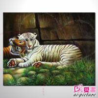 動物王國 豹子11 油畫 裝飾品 山水畫 藝...