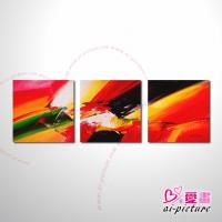 3拼抽象007 抽象油畫 裝飾品 山水畫品 ...