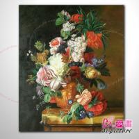 歐式古典花卉23 純手繪 花卉油畫 山水畫品 藝術品 作品 畫飾 無框畫 浮雕立體3D畫