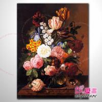 歐式古典花卉27 純手繪 花卉油畫 山水畫品 藝術品 作品 畫飾 無框畫 浮雕立體3D畫