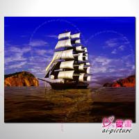 希臘船景23 風景 油畫 裝飾品 山水畫 藝...