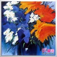 典雅單幅花卉 C229 油畫 裝飾品 山水畫...